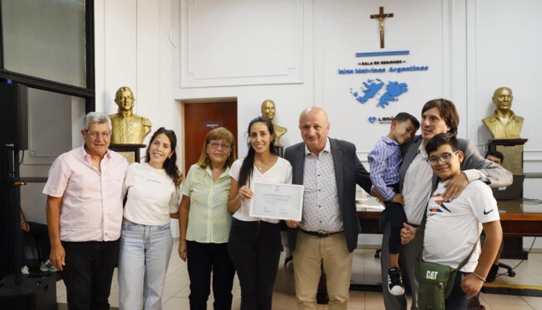 Néstor Díaz Pérez fue declarado ciudadano ilustre de Lanús