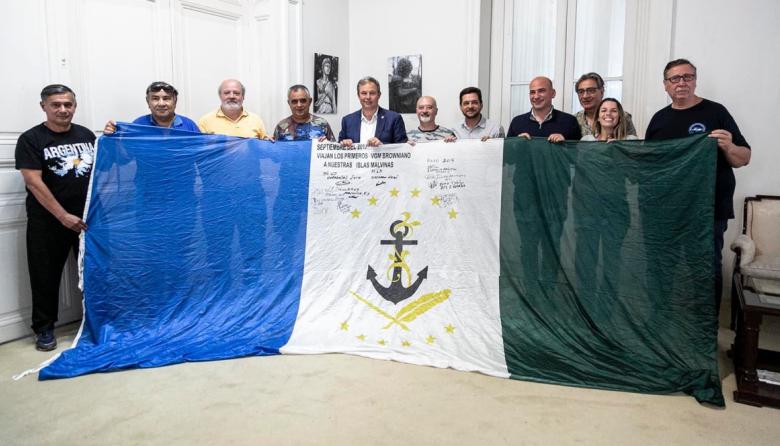 Inscriben a veteranos para participar del programa "Brown en Malvinas"