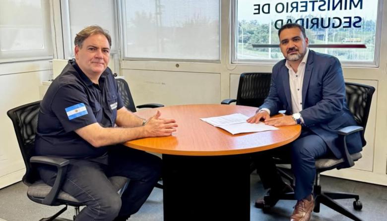 Luayza se reunió con Alonso y pidió soluciones concretas en materia de seguridad