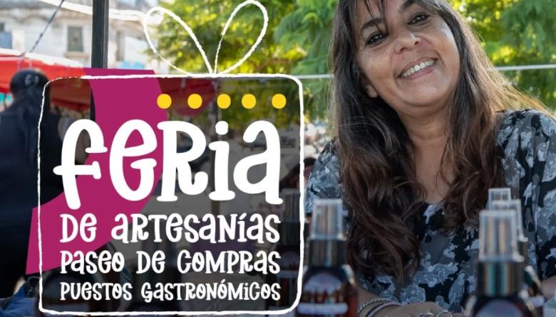 Feria de artesanías, emprendimientos y puestos gastronómicos