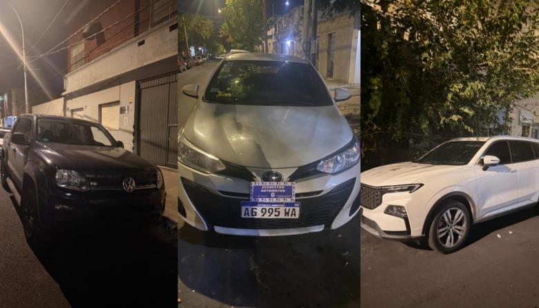 Detenido tras una persecución: secuestran autos robados y recuperan una camioneta