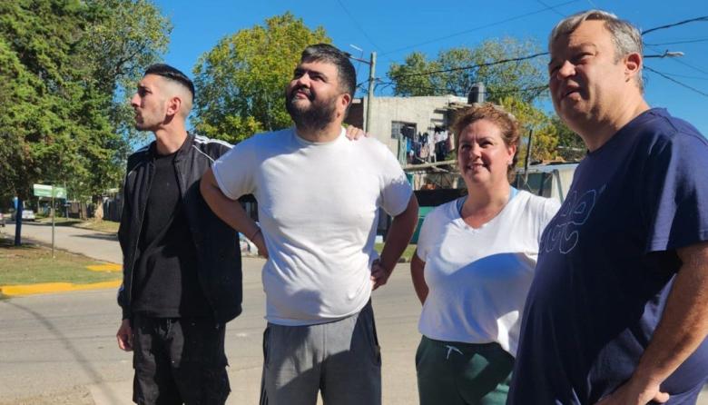 Cascallares participó de una jornada comunitaria en Ministro Rivadavia