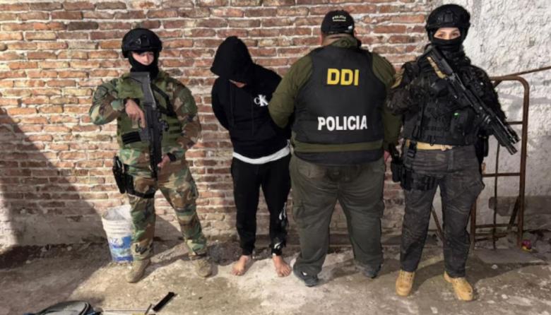 Atraparon con un dron al prófugo por el crimen del sargento Gargiulo