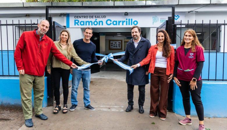 Kreplak y Álvarez inauguraron un centro de salud mental en Villa Caraza