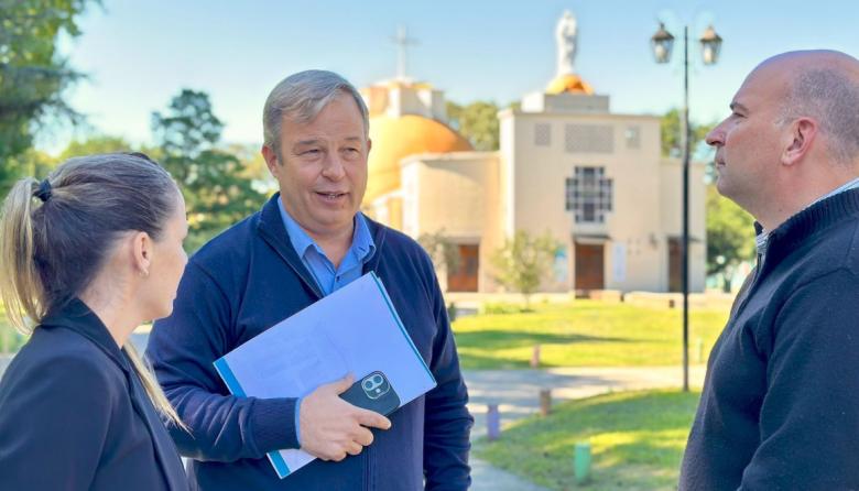 Cascallares se reunió con autoridades del Cottolengo Don Orione