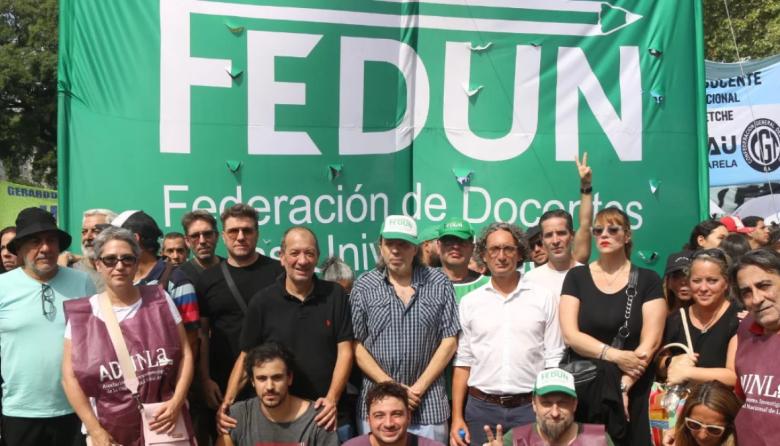 "El pueblo quiere que se atienda el reclamo del sector universitario"