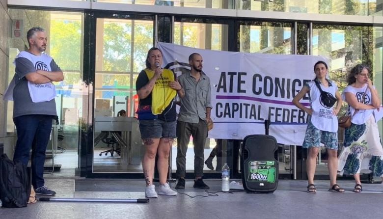 ATE-Conicet moviliza en defensa del sistema científico y sus trabajadores