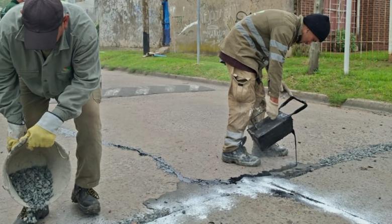 Trabajos de tomado de juntas en Esteban Echeverría