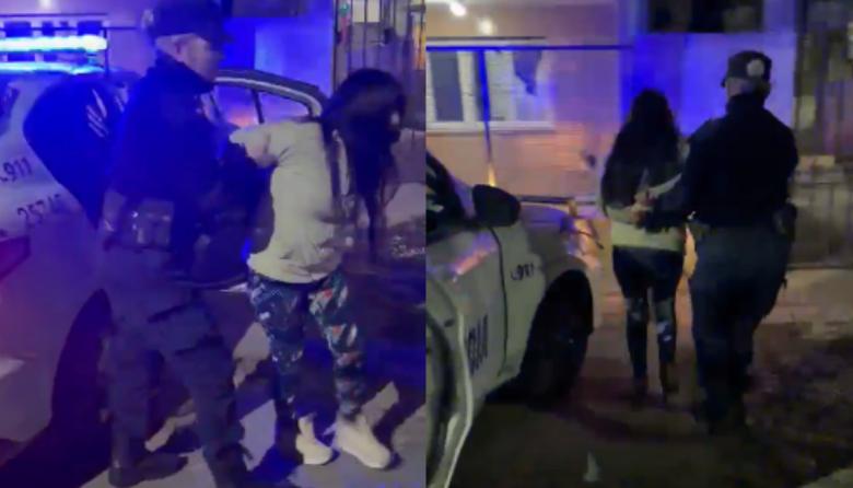 Detuvieron a una joven por atacar a puñaladas a su pareja
