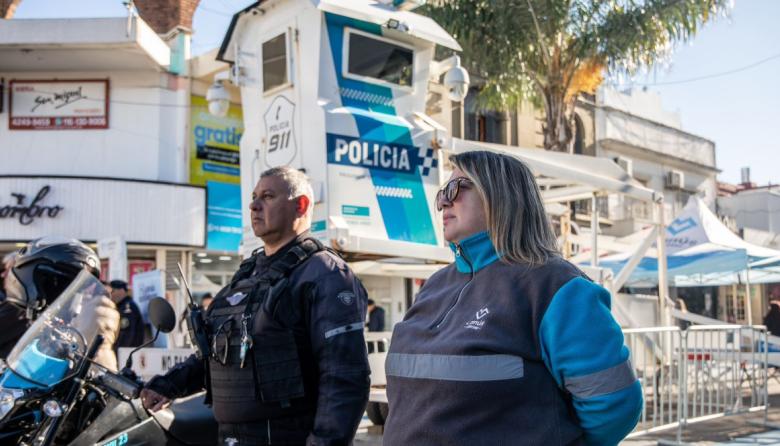 Nueva torre policial de videovigilancia en el Centro Comercial 9 de julio