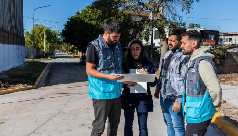 Obras: Abren la calle Liniers en su intersección con Darragueira