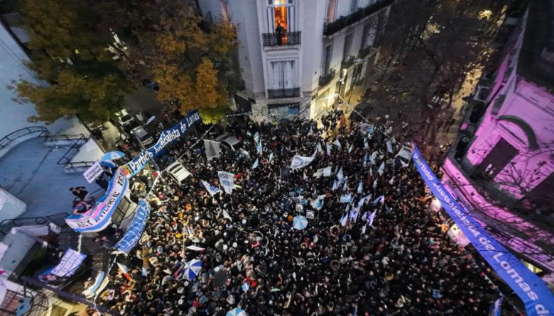 El peronismo lomense, en apoyo a Cristina: "Lo que hiciste en Lomas no se olvida en la vida"