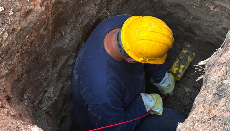 Descubren una conexión clandestina en una metalúrgica de Lanús