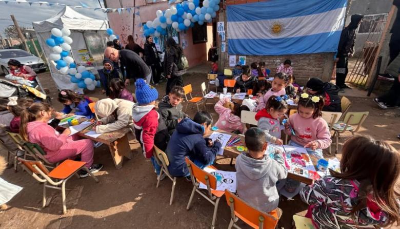 Jornada solidaria de COPEBO en el barrio La Tosquera