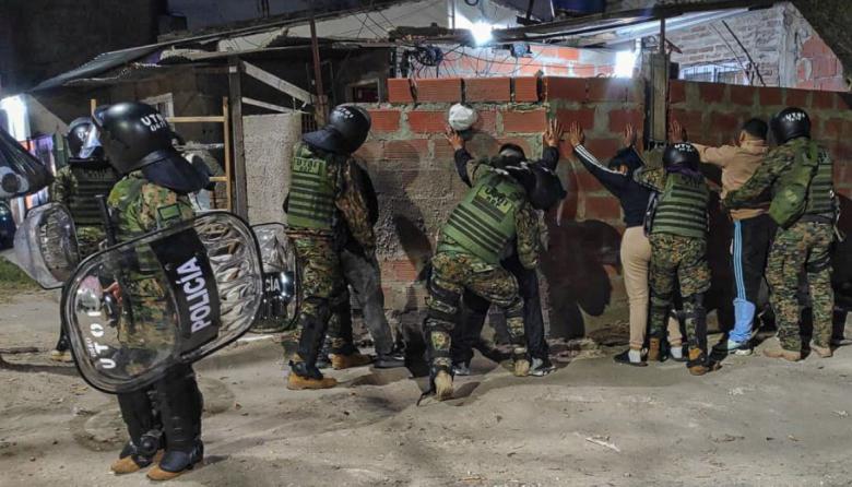 Fuertes operativos de prevención policial en Calzada, Mármol y Solano