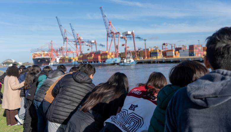Educación ambiental en el Puerto de Dock Sud