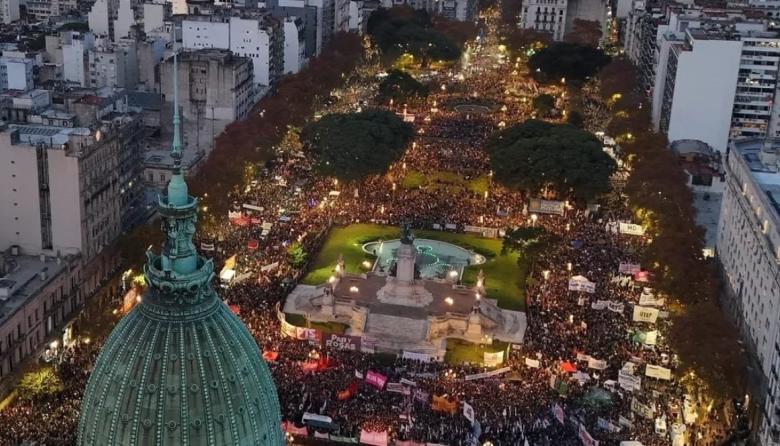 Dirigentes de la región respaldaron la marcha marcada por el reclamo de justicia por los últimos femicidios