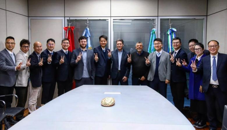 Avellaneda recibió una delegación china y proyecta una alianza comercial y cultural