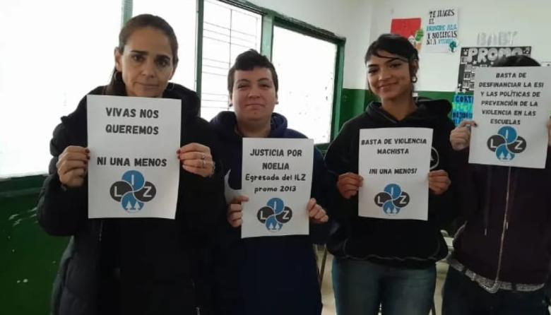 El ILZ se pronunció tras el femicidio de Noelia y convocó a marchar este 3J