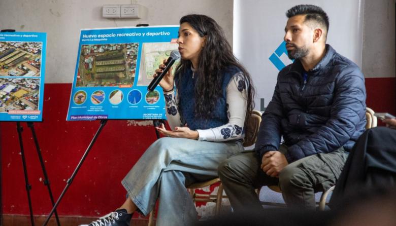 Construirán un espacio recreativo y deportivo en el barrio La Maquinita