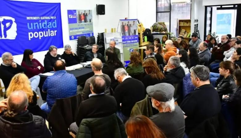 En Lanús, Unidad Popular debatió su estrategia electoral con dirigentes de todo el país