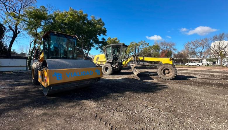 El Municipio realiza obras y mejoras en los accesos del Lucio Meléndez