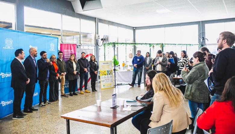 Fabiani y Paula Eichel encabezaron una jornada de trabajo para potenciar a las PyMEs