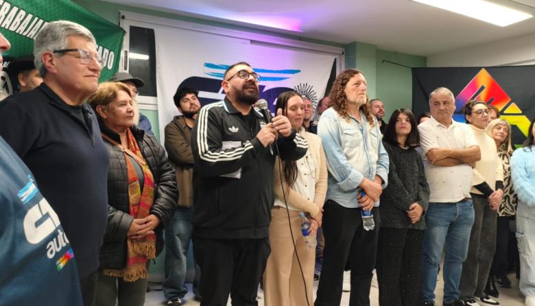 La CTA Autónoma de Lanús presentó la lista 1 "Germán Abdala"