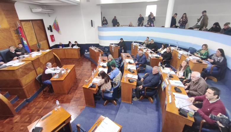 La seguridad marcó el tono de una nueva sesión en el Concejo Deliberante