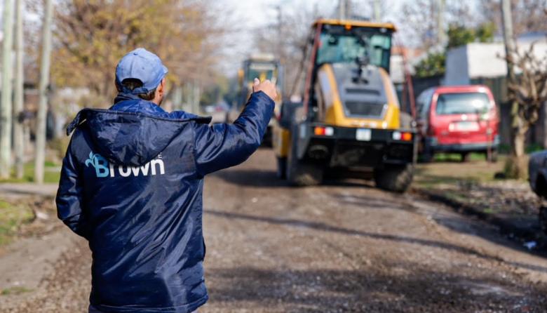 Con obras  y servicios, el programa “Brown Suma” desembarcó en el barrio Rayo de Sol
