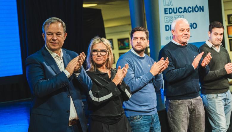 Cascallares, Fabiani y Eichel participaron de un encuentro con 500 estudiantes