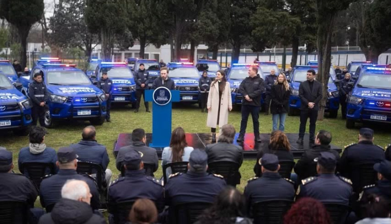 Lomas incorporó 40 móviles policiales para reforzar la seguridad