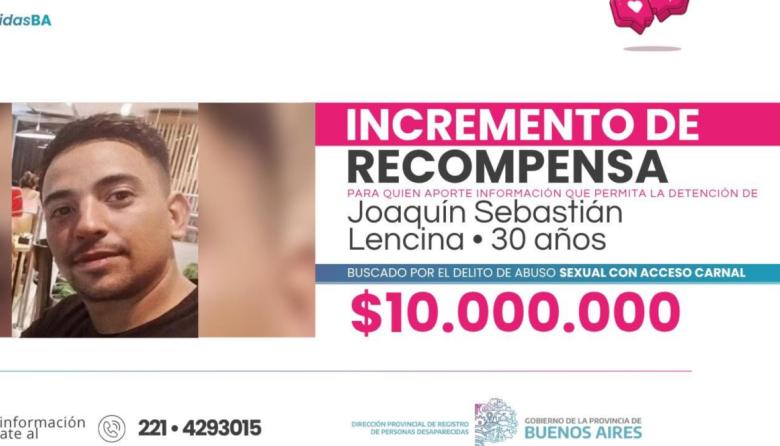 Lo condenaron por abusar de su prima, pero escapó y ahora ofrecen $10 millones por encontrarlo