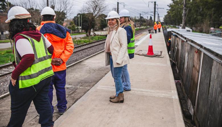 Avanza la construcción de la nueva estación de trenes de la UNAB