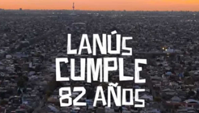 Lanús celebra sus 82 años con un festival