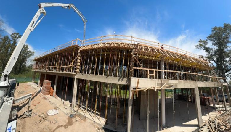 Avanza a todo ritmo la construcción del segundo edificio de aulas y talleres de la UNaB