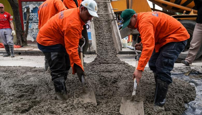 Continúan las obras en el barrio Villa Argerich de Lanús Oeste