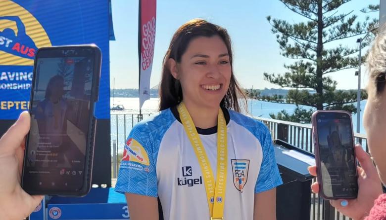 Camila Coronel vuelve a representar a la Argentina en el Mundial de Guardavidas 2026