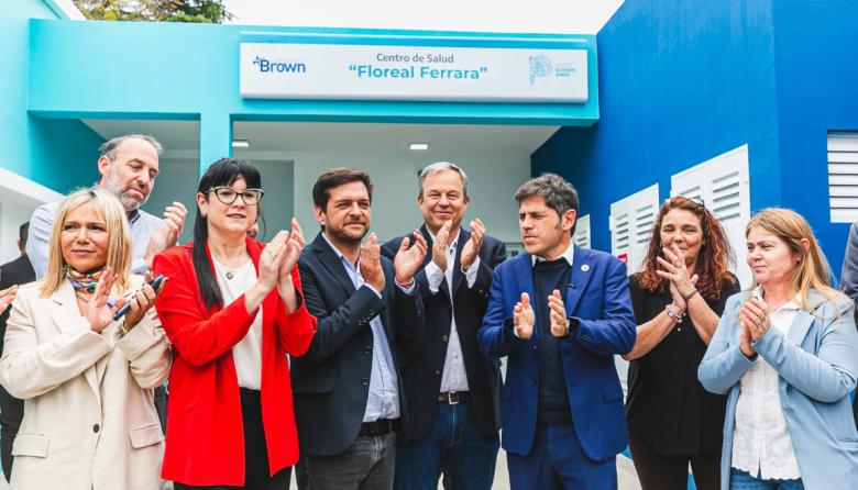 En Brown, inauguraron el nuevo edificio de un CAPS