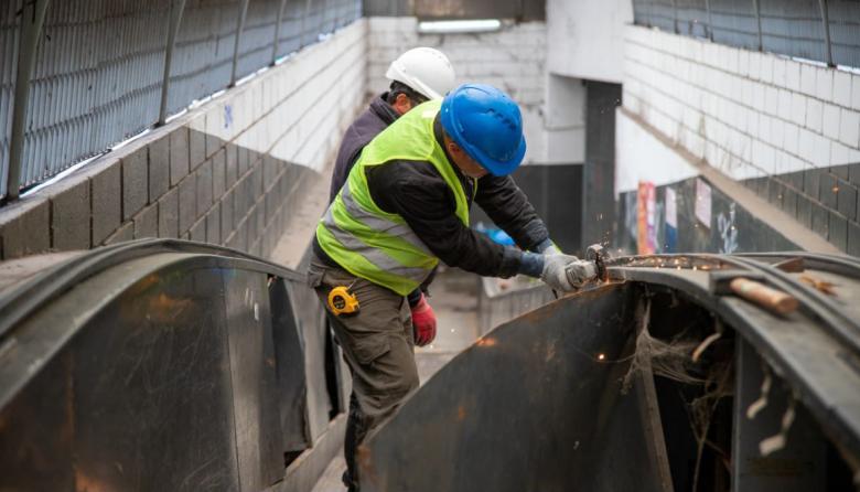Obras en la estación Lanús: Comenzó la segunda etapa