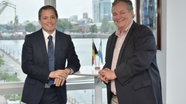 Gray se reunió con el embajador de Bélgica para estrechar vínculos comerciales que beneficien al distrito