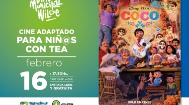 Cine gratuito para niños con TEA en Wilde
