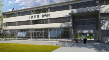 Construyen edificio inteligente y sustentable para el ISFD 41
