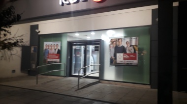Robo comando en un banco del centro de Adrogué