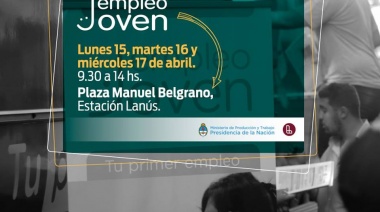Llega el tráiler de Empleo Joven a la estación de Lanús