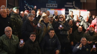 El Municipio distinguió a excombatientes de Malvinas