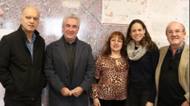 Grindetti se reunió con la directora ejecutiva del CIDEU