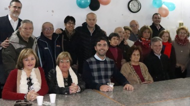 Grindetti se reunió con representantes de centros de jubilados