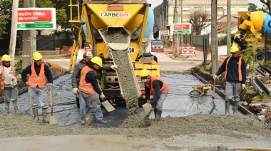 Continúan los trabajos de hormigonado