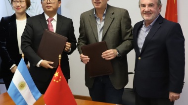 Grindetti suscribió convenios con funcionarios de Changzhou